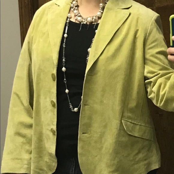 Coldwater Creek Jackets & Blazers - Suede Coldwater Creek Jacket